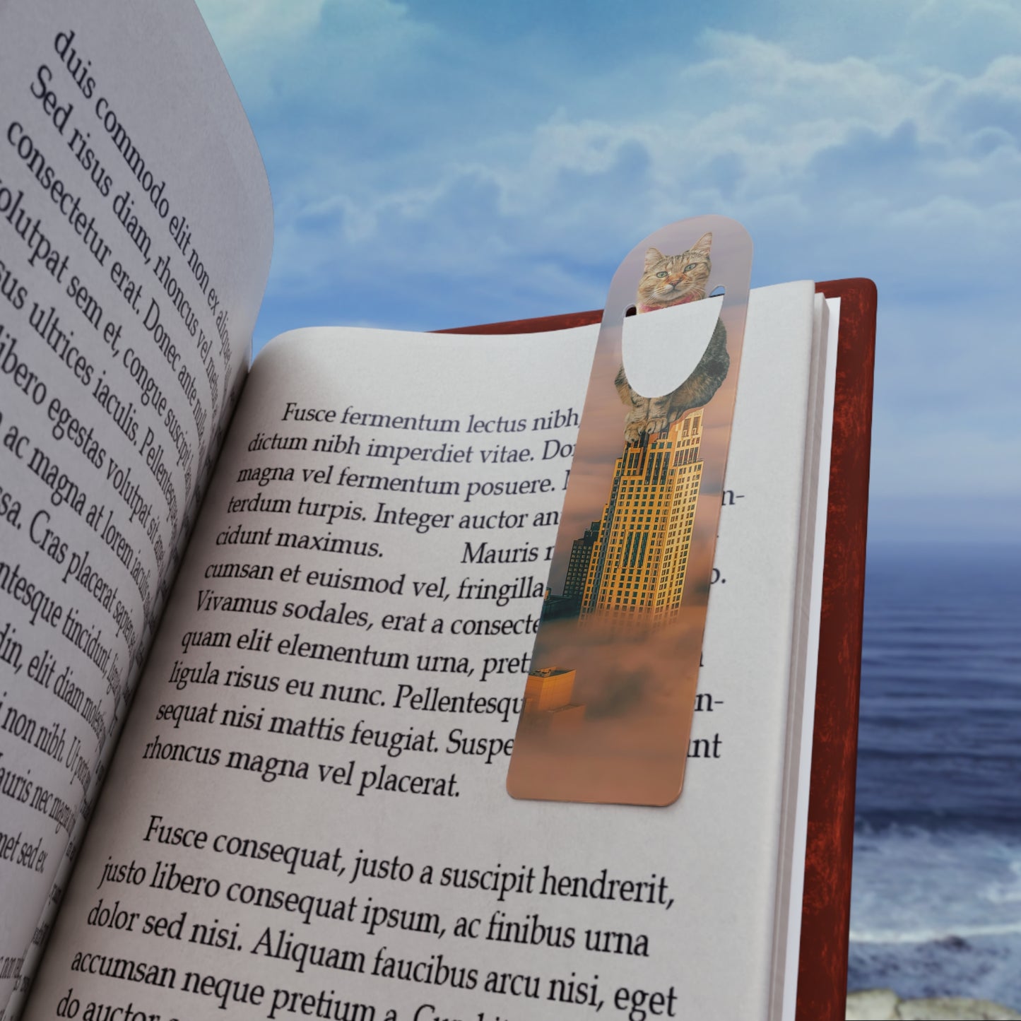 Starlight Tower - Metal Bookmark